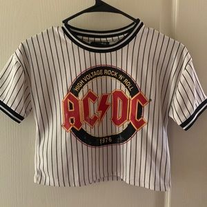 AC/DC kids tee shirt size 9/10
